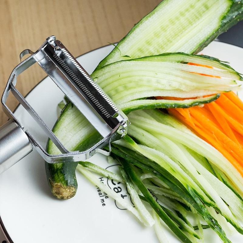 Comfortable Handle Multi-Function Ultra Sharp Stainless Steel Vegetable Peeler | Stornfield