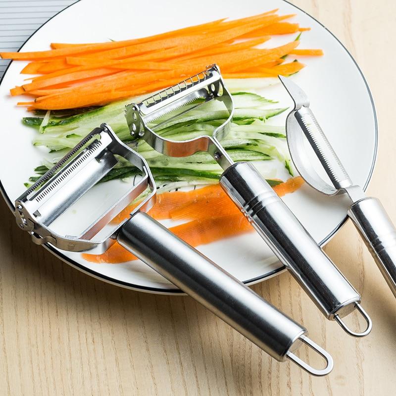 Comfortable Handle Multi-Function Ultra Sharp Stainless Steel Vegetable Peeler | Stornfield