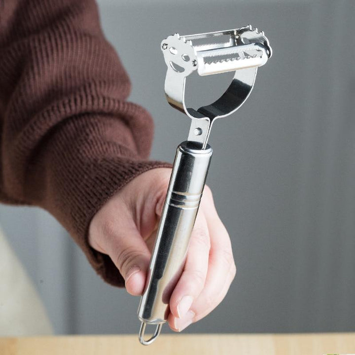 Comfortable Handle Multi-Function Ultra Sharp Stainless Steel Vegetable Peeler | Stornfield