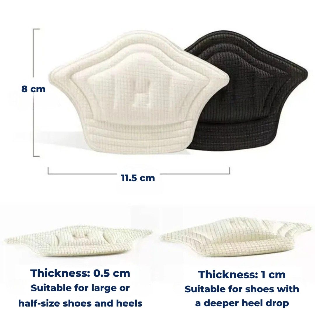 ComfortFit Heel Grips for Shoes - Comfortable Fit | Reduce Friction Stornfield