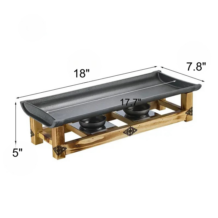 Commercial Non-stick BBQ Plate Baking Pan Grilled Fish Iron Plate | Stornfield
