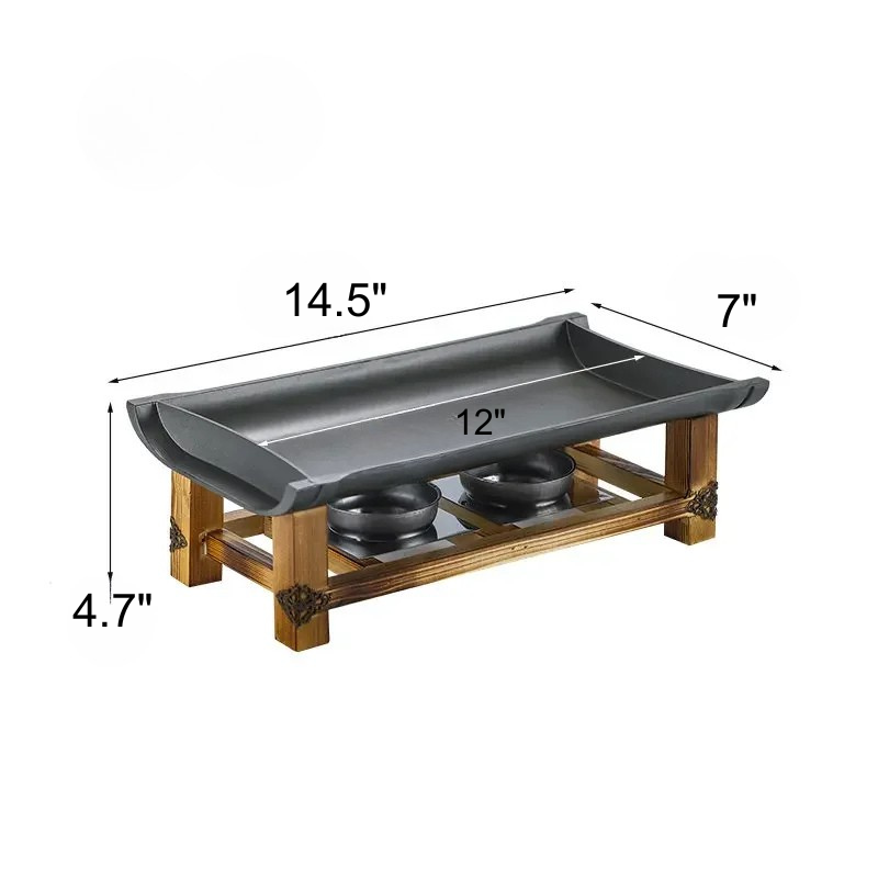 Commercial Non-stick BBQ Plate Baking Pan Grilled Fish Iron Plate | Stornfield
