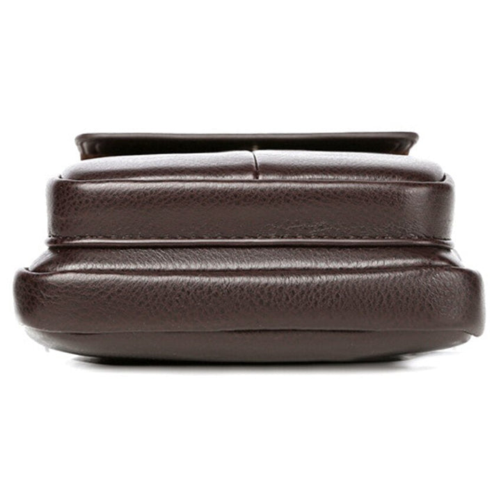 Compact PU Leather Crossbody Bag for Men with Adjustable Strap | Stornfield