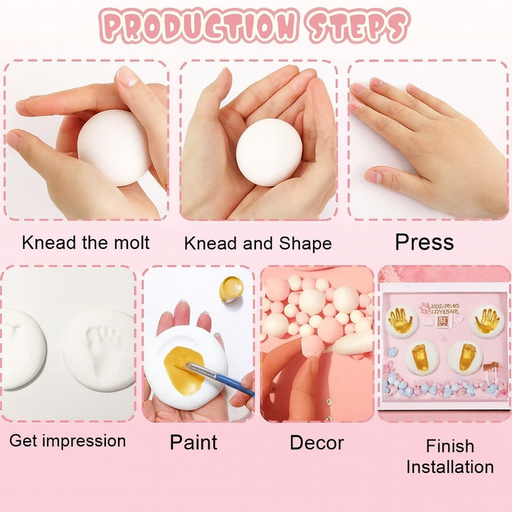 Forever Baby Story DIY Hand & Footprint Kit | Stornfield