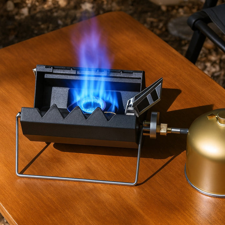 Quick-Fold Camping Gas Stove | Stornfield