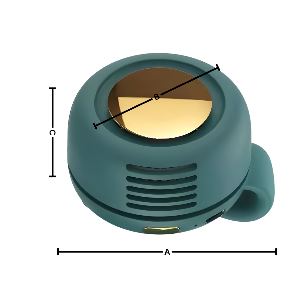 Conveniently Discreet 360 Clip On Fan | Stornfield