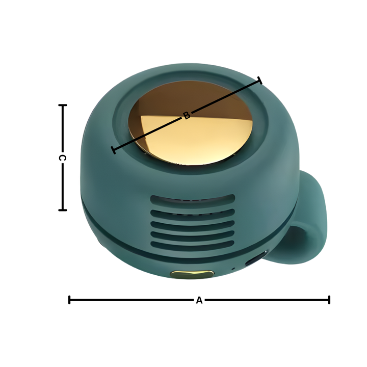 Conveniently Discreet 360 Clip On Fan | Stornfield