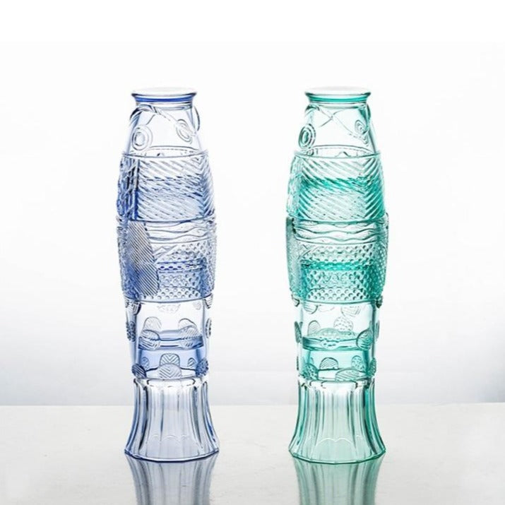 Stornfield | Ensemble de Verres en Verre Coloré en Forme de Poisson Koi - Vente