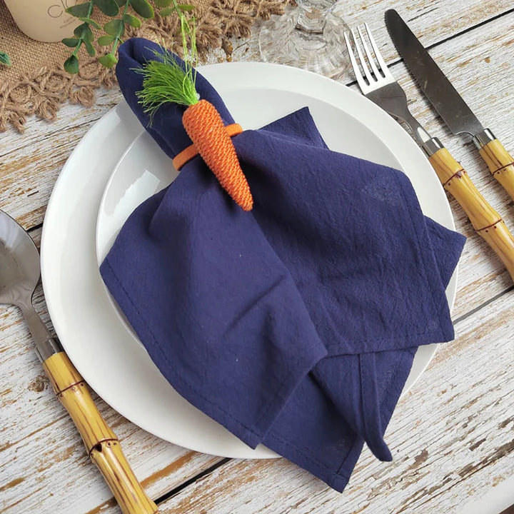 Set of 10 Plain Cotton Table Napkins | Stornfield