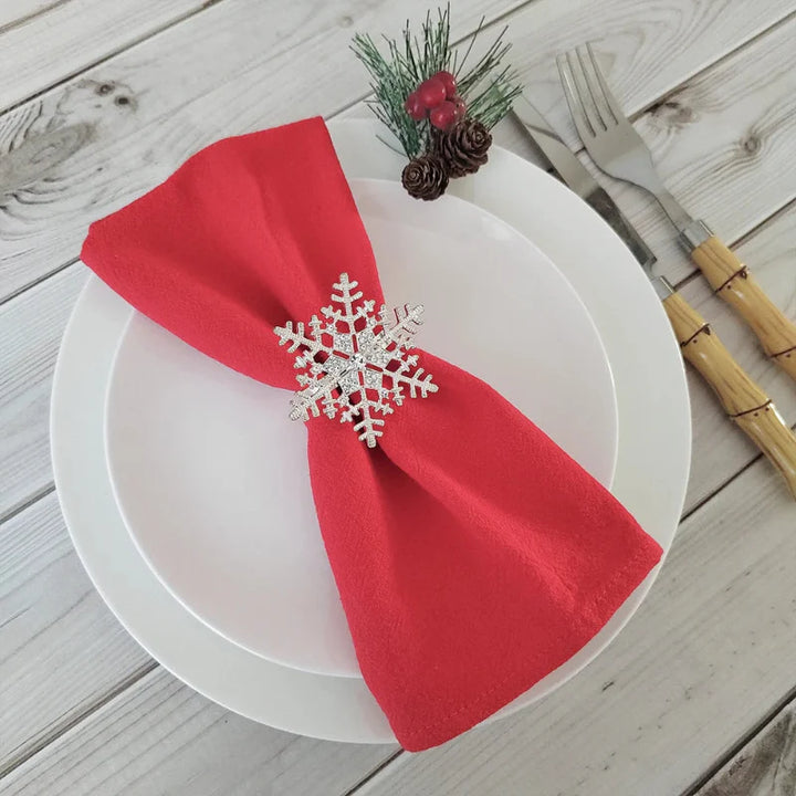 Set of 10 Plain Cotton Table Napkins | Stornfield