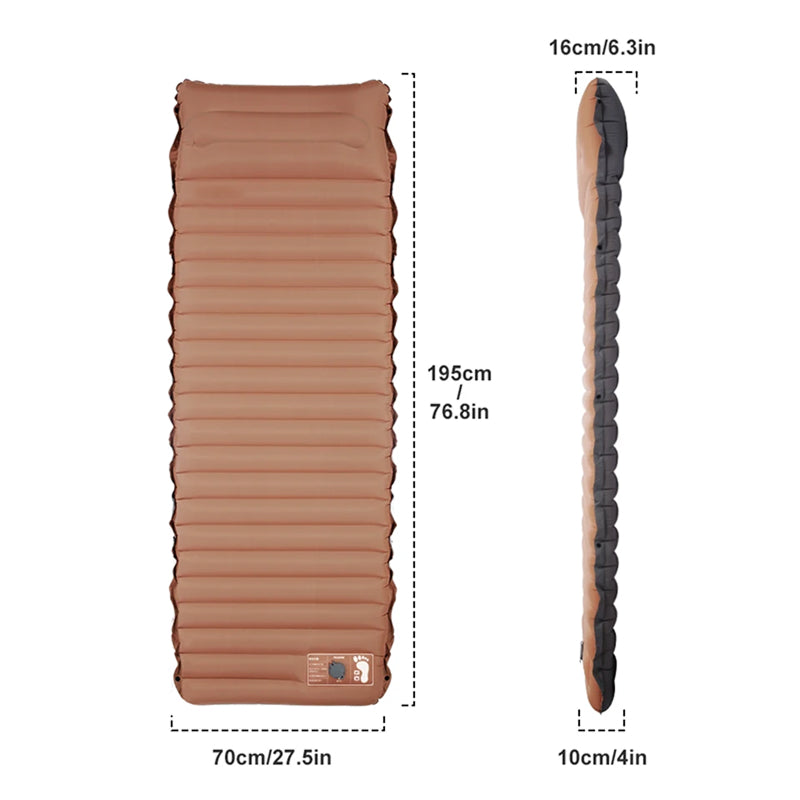 CoziVixy Self-inflating Sleeping Mat 10 cm | Stornfield