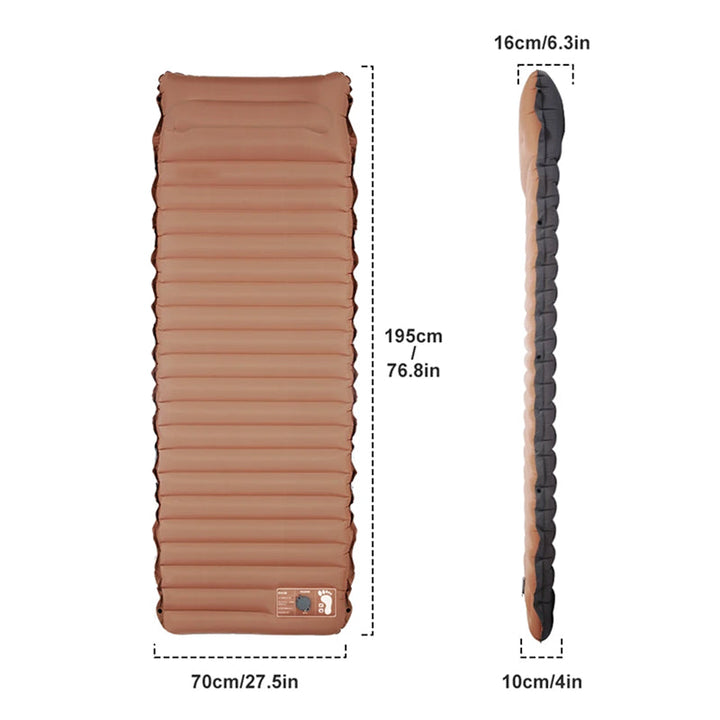 CoziVixy Self-inflating Sleeping Mat 10 cm | Stornfield
