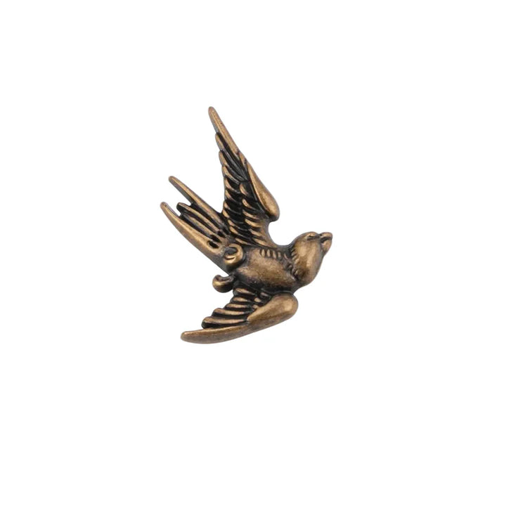 Creative Antique Brass Bird Shaped Drawer and Door Handle | Stornfield