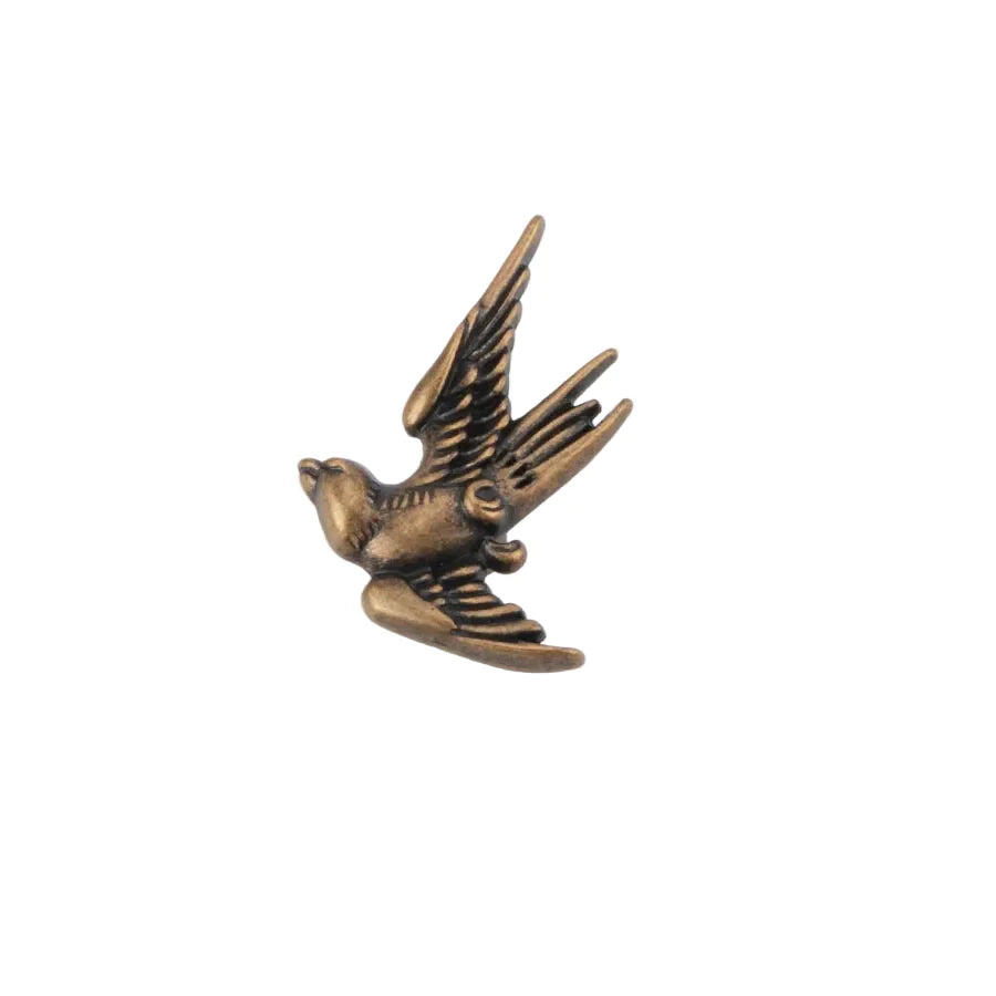 Creative Antique Brass Bird Shaped Drawer and Door Handle | Stornfield