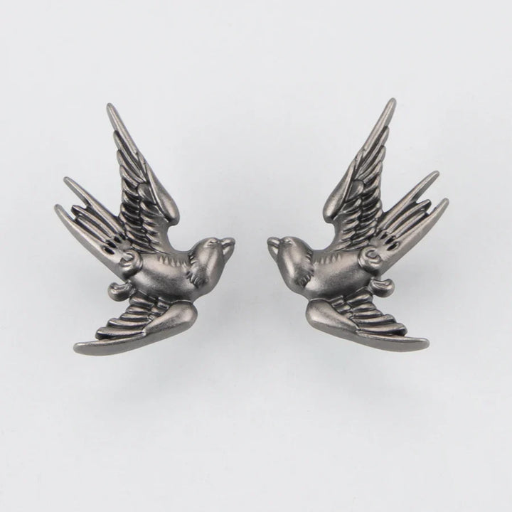 Creative Antique Brass Bird Shaped Drawer and Door Handle | Stornfield