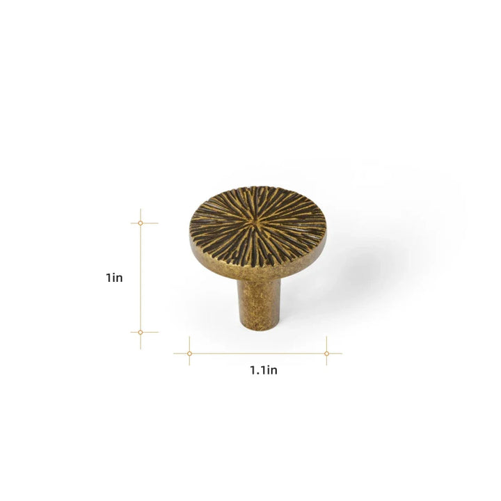 Creative Half Moon Drawer Pull | Irregular Circle Cabinet Knob | Stornfield