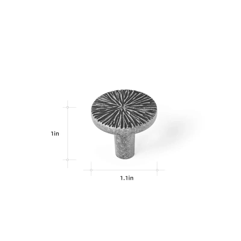 Creative Half Moon Drawer Pull | Irregular Circle Cabinet Knob | Stornfield