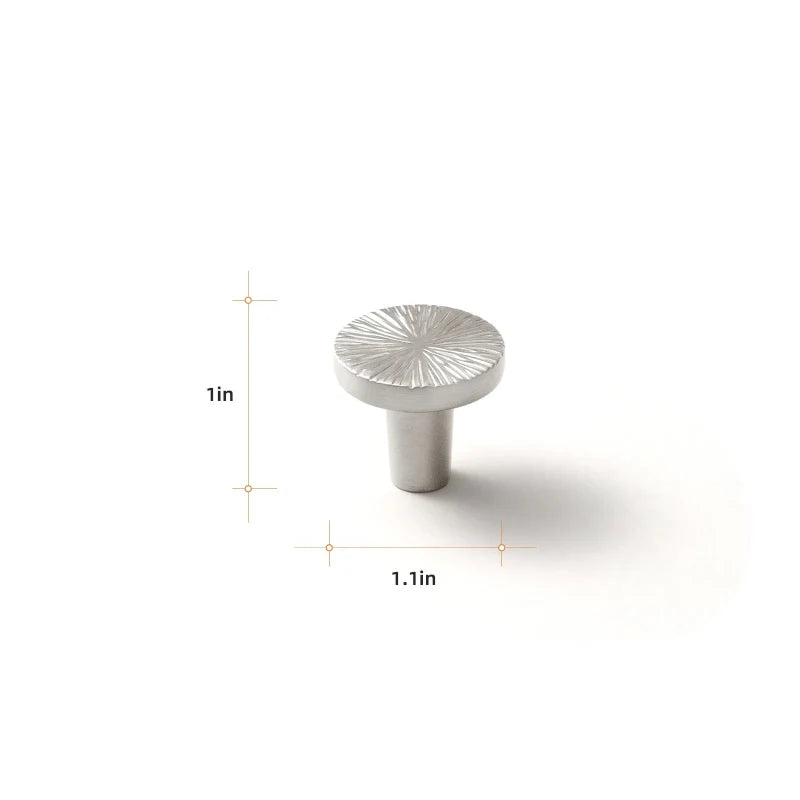 Creative Half Moon Drawer Pull | Irregular Circle Cabinet Knob | Stornfield