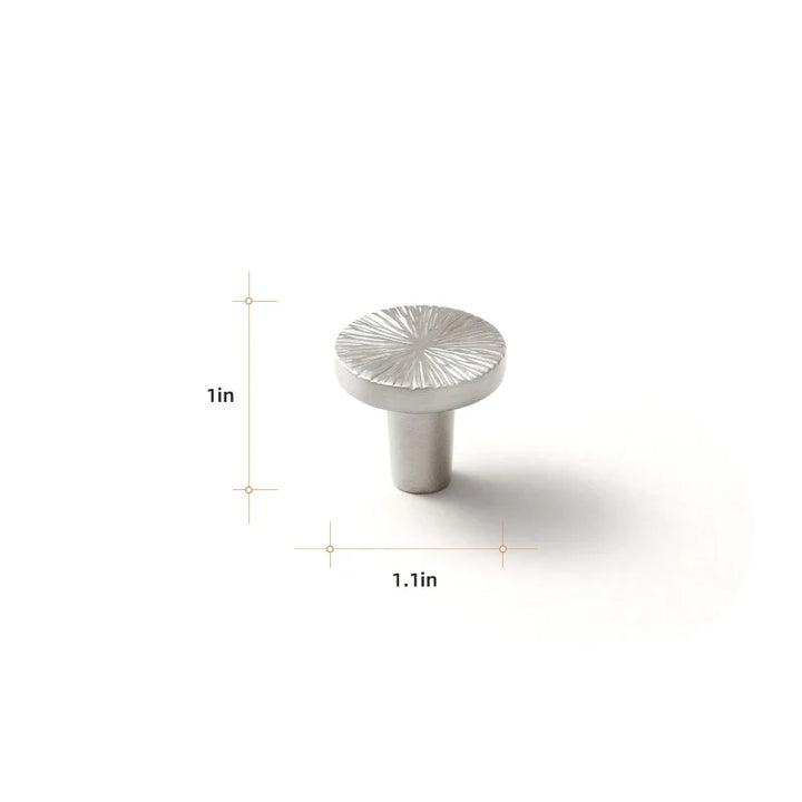 Creative Half Moon Drawer Pull | Irregular Circle Cabinet Knob | Stornfield