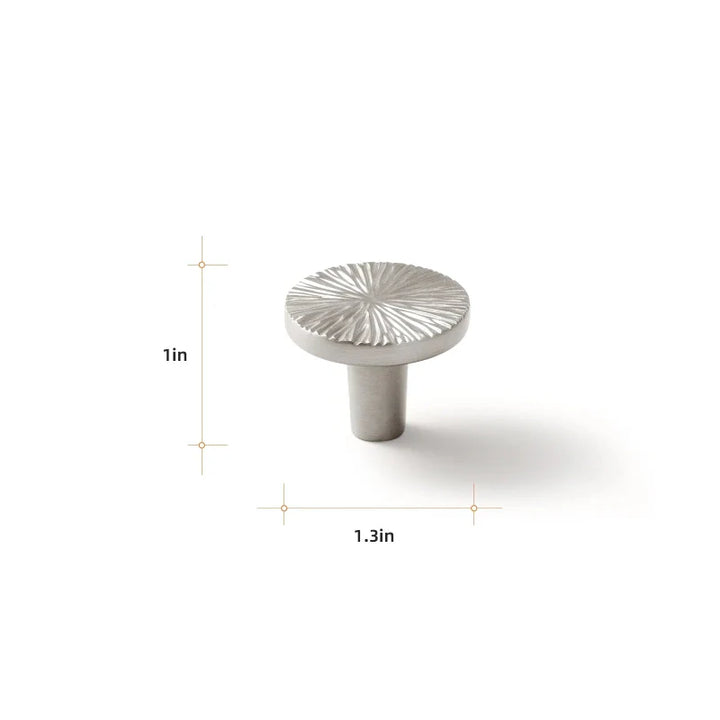 Creative Half Moon Drawer Pull | Irregular Circle Cabinet Knob | Stornfield