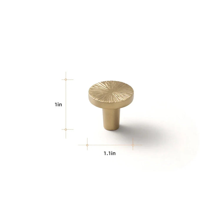 Creative Half Moon Drawer Pull | Irregular Circle Cabinet Knob | Stornfield