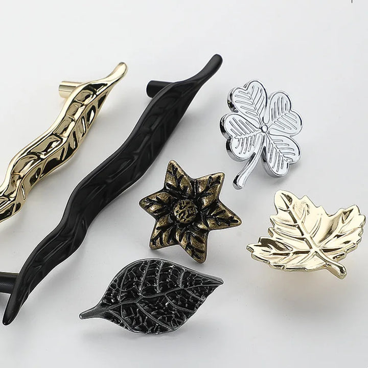 Creative Drawer Knob Branch and Leaf Shaped | Stornfield