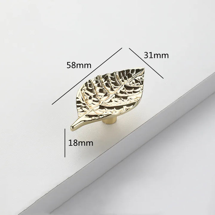 Creative Drawer Knob Branch and Leaf Shaped | Stornfield