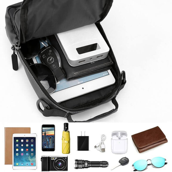 CityTrek Bag - Stylish Waterproof Oxford Crossbody Stornfield