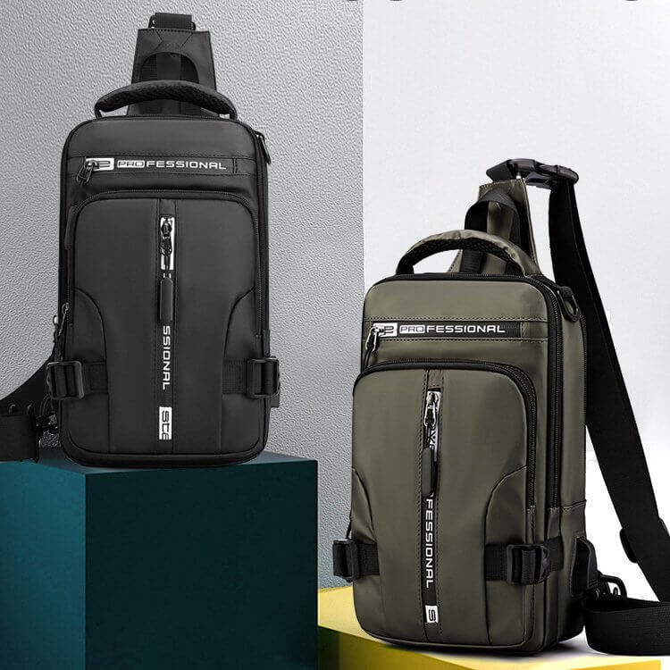 CityTrek Bag - Stylish Waterproof Oxford Crossbody Stornfield