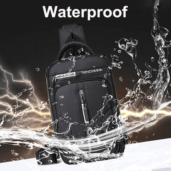 CityTrek Bag - Stylish Waterproof Oxford Crossbody Stornfield