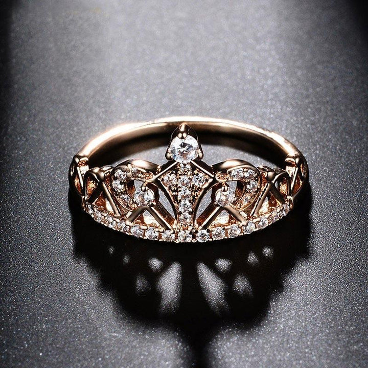 Princess Crown Cubic Zirconia Ring | Stornfield