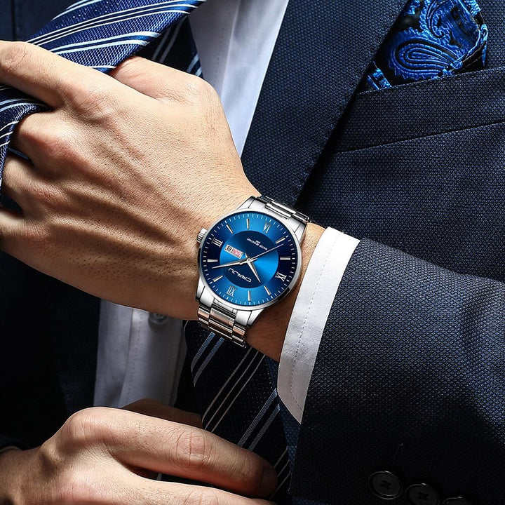 Stornfield | Men's Luxury Waterproof Sports Watch – Stainless Steel Quartz Chronograph
