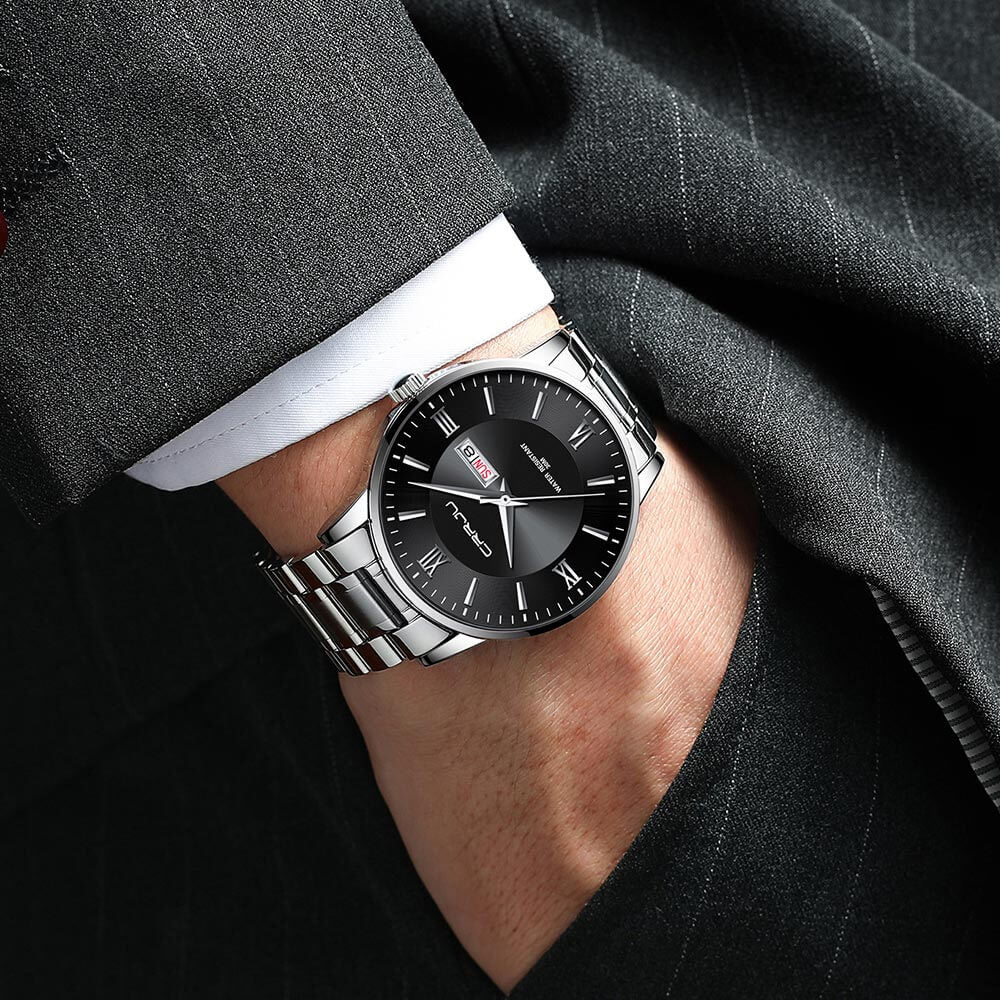 Stornfield | Men's Luxury Waterproof Sports Watch – Stainless Steel Quartz Chronograph