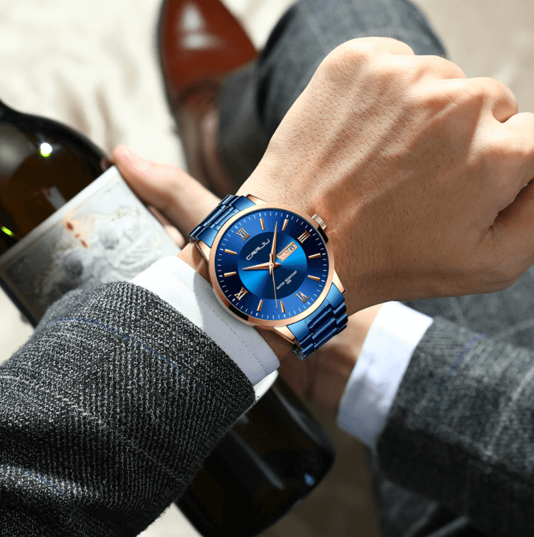 Stornfield | Men's Luxury Waterproof Sports Watch – Stainless Steel Quartz Chronograph