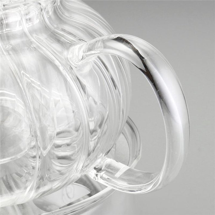 Stornfield | Ensemble de théière en verre clair cristal