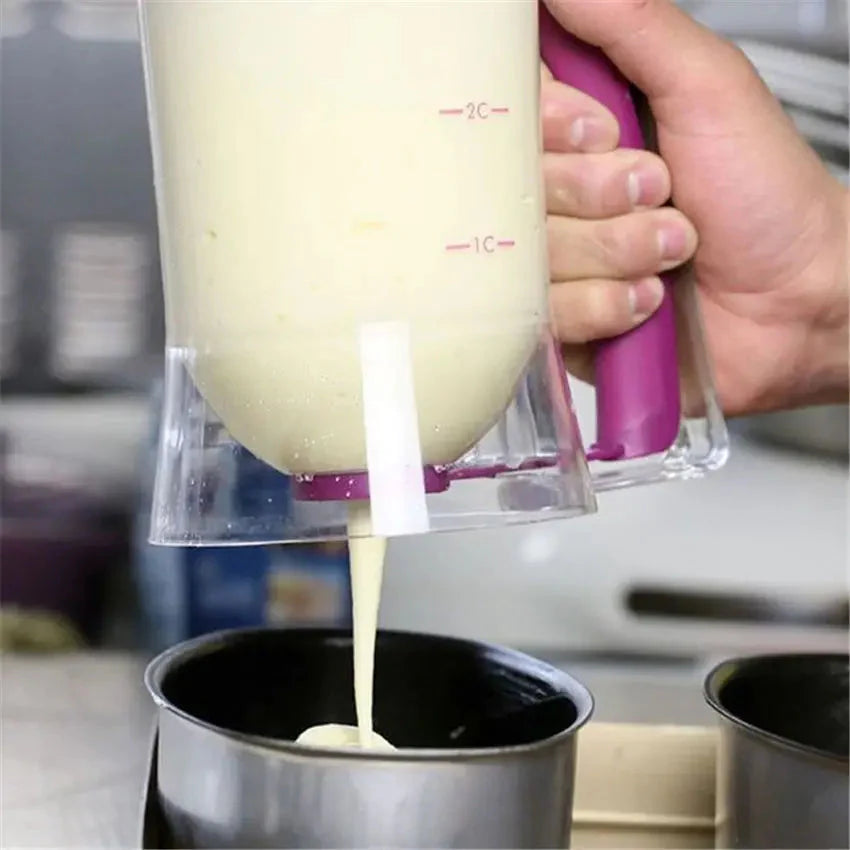 Cupcake Pancake Cookies Cream Dispenser Cake Mix Jug Baking Essentials | Stornfield
