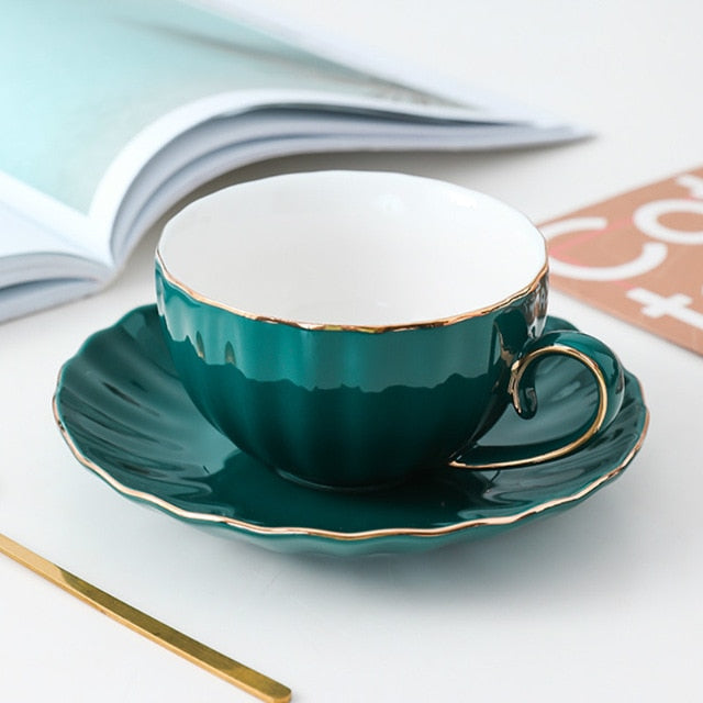 Cute Creative Porcelain Cup and Saucer Ceramics | Stornfield
