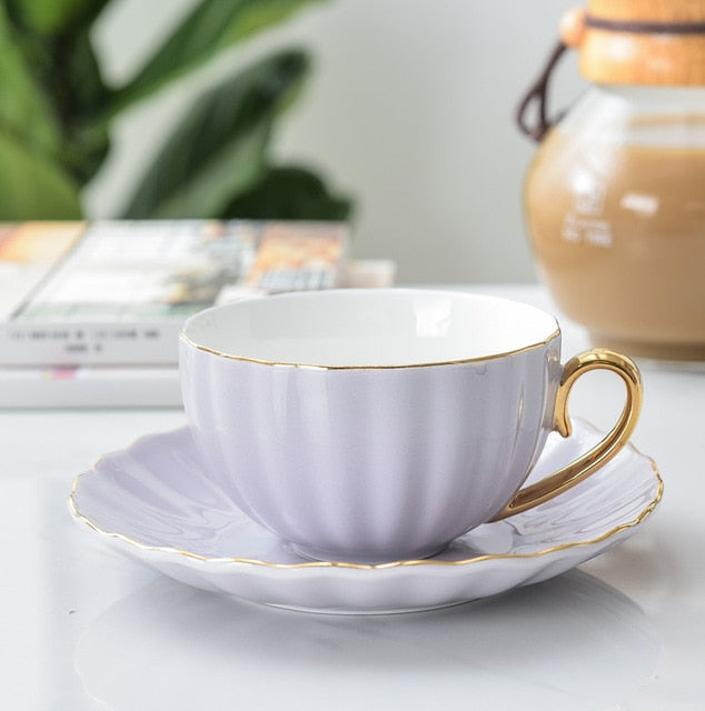 Cute Creative Porcelain Cup and Saucer Ceramics | Stornfield