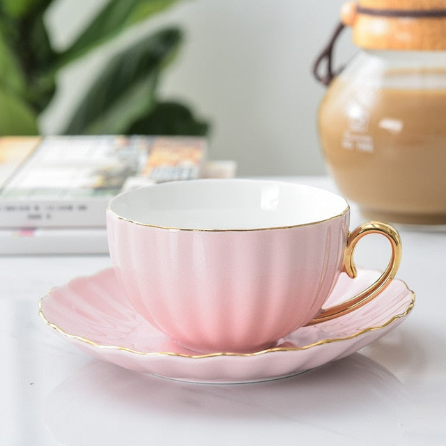 Cute Creative Porcelain Cup and Saucer Ceramics | Stornfield