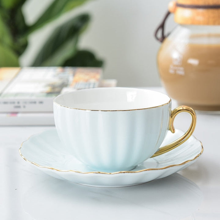 Cute Creative Porcelain Cup and Saucer Ceramics | Stornfield