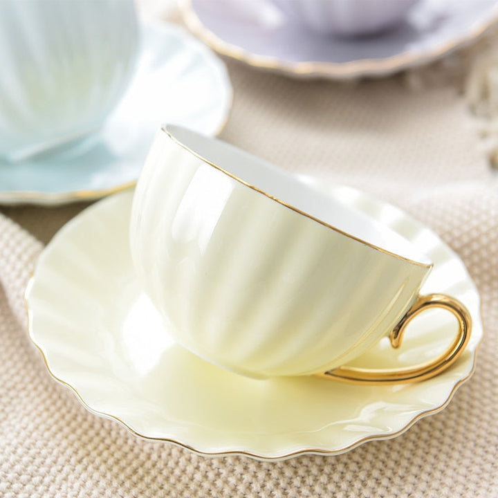 Cute Creative Porcelain Cup and Saucer Ceramics | Stornfield