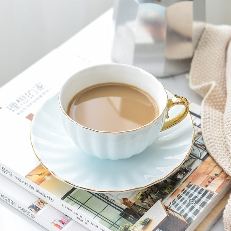 Cute Creative Porcelain Cup and Saucer Ceramics | Stornfield
