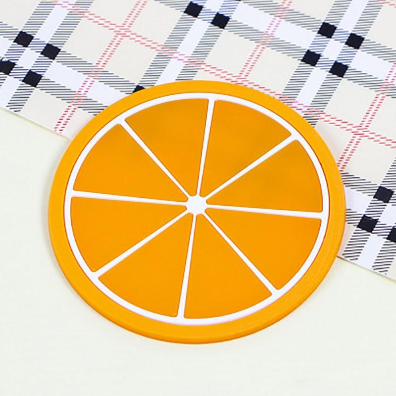 Cute Fruits Design Silicone Coaster Cup Holder Coffeeware | Stornfield
