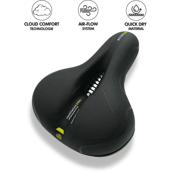 Stornfield | Vélo Confort Pro - Ergonomic Bike Saddle for a Pain-Free Riding Experience