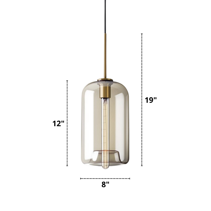 Modern Glass Hanging Lamps | Stornfield