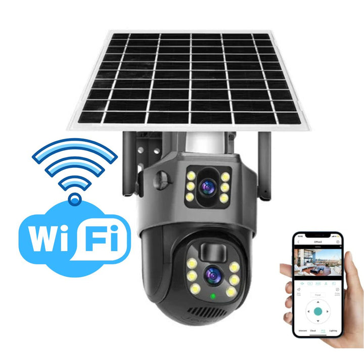 DualGuard Solar 4K – Wireless 4K Security Camera with Solar Panel and 4G | Stornfield