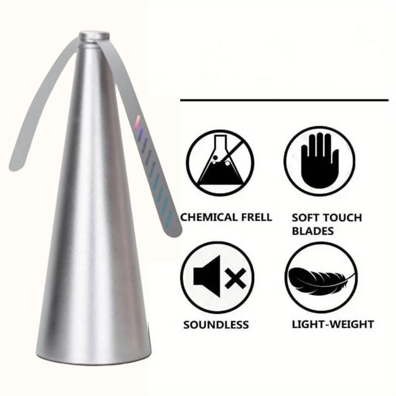 Compact Outdoor Fan Against Mosquitoes and Flies – Mobile and Battery Powered | Stornfield