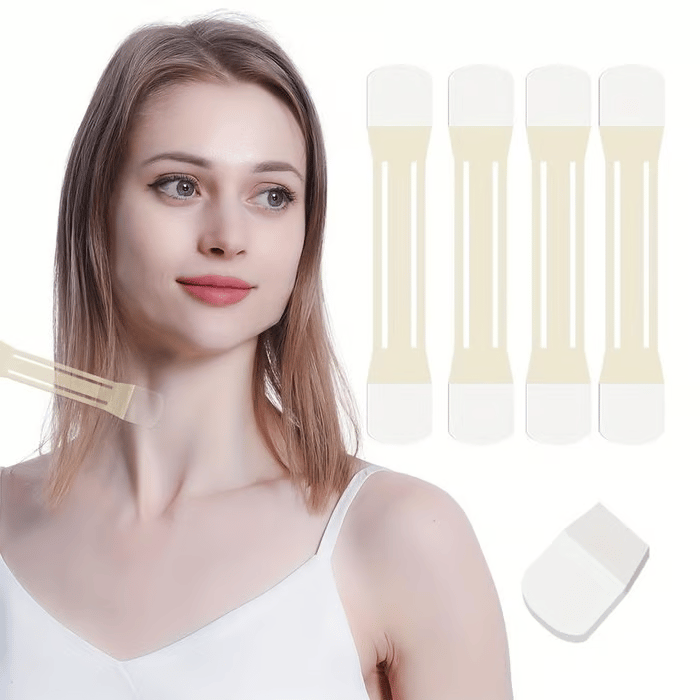 Stornfield | Neck Lifting Tape | Instant Firming & Sculpting Effect | Invisible & Skin-Safe Adhesive