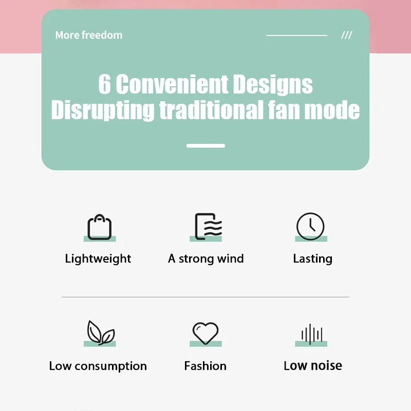 Simple Handheld Fan | Stornfield