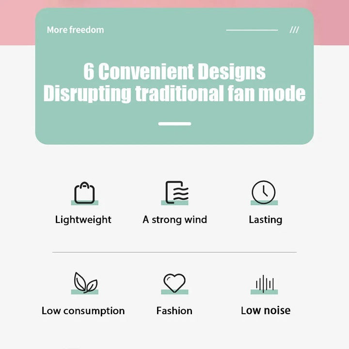 Simple Handheld Fan | Stornfield